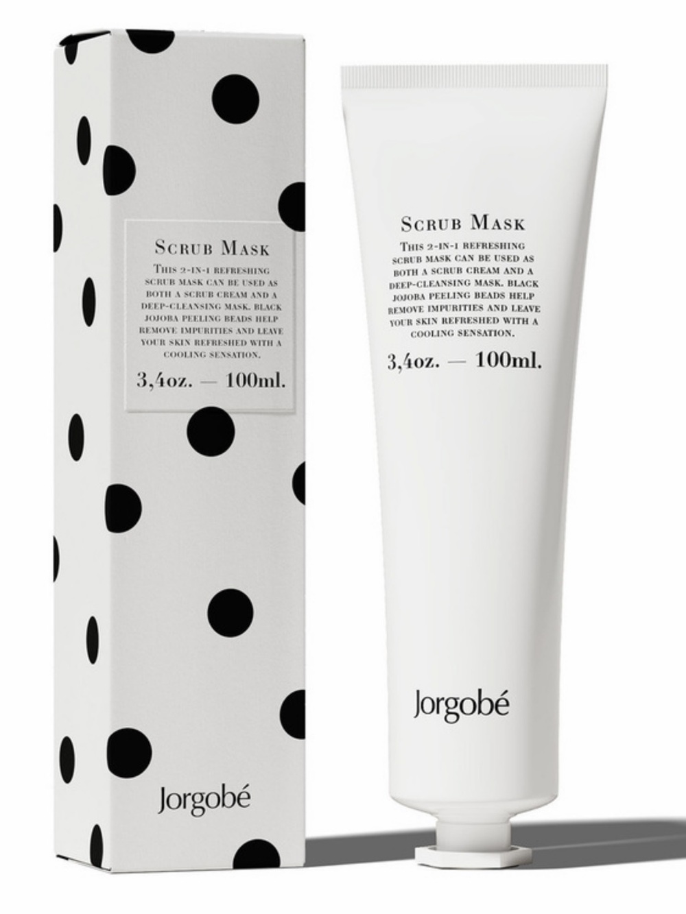 Rare Discontinued Jorgobé Scrub Mask 2-1 100ml Cream Mask Scrub